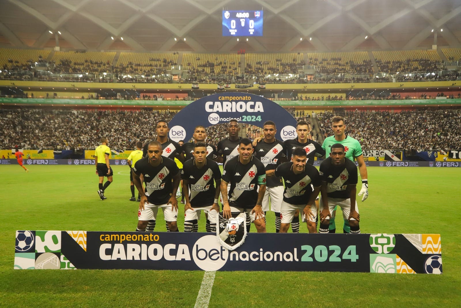 Vasco X Audax Arena Da Amaz Nia Recebe P Blico Superior A Mil